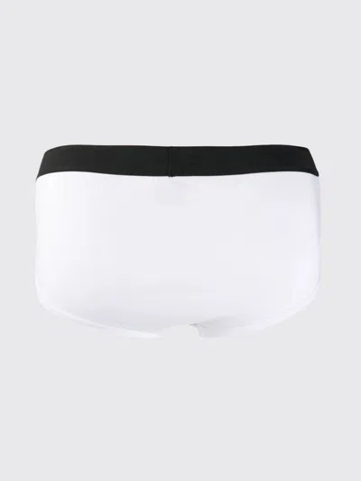 Tom Ford Waistband Elastic Pouch Contoured In White