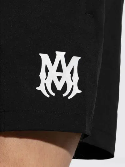 Amiri Polyester Swimsuit In Black