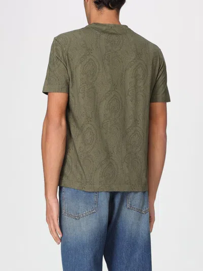 Etro Paisley-patterned T-shirt In Green