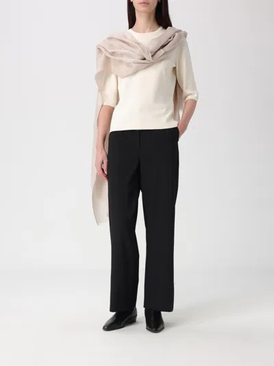 Max Mara Short-sleeved T-shirt In White