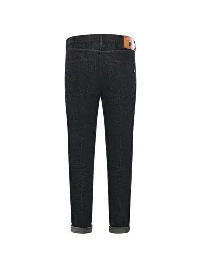 Dondup Five-pocket Jeans In Black
