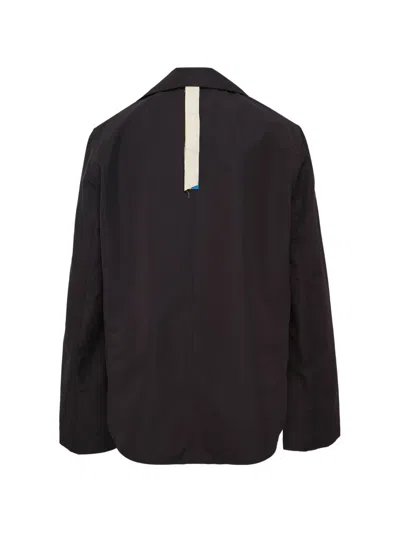 Litkovska Notched-lapel Cropped Jacket In Black