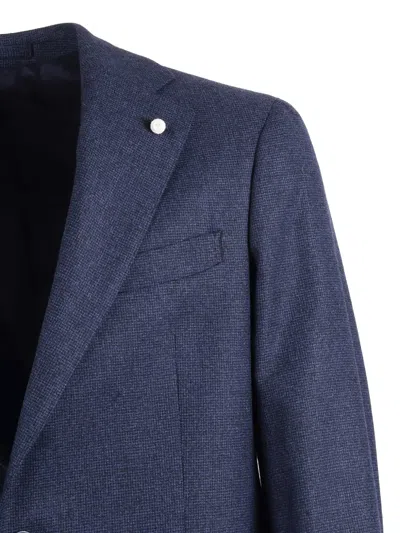 L.b.m 1911 L.b.m. 1911 Single-breasted Suit In Blue