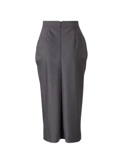 Givenchy Draped Midi Skirt In Multi