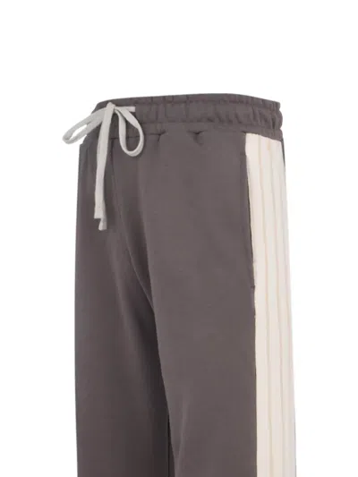 Hinnominate Side Stripe Drawstring Trousers In Brown