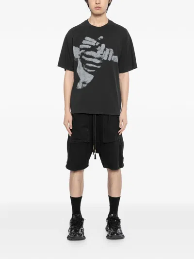 Warman Graphic-print T-shirt In Black