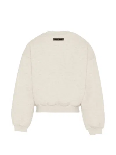 Essentials Embossed Sweater In Neutral