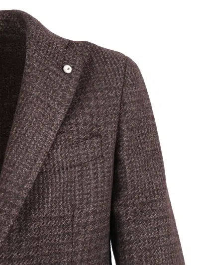 L.b.m 1911 L.b.m. 1911 Single-breasted Jacket In Brown