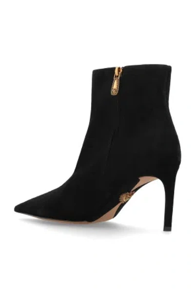 Dolce & Gabbana Pointed Zip Boots In Black