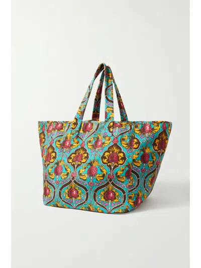 La Doublej Printed Handbag In Multi