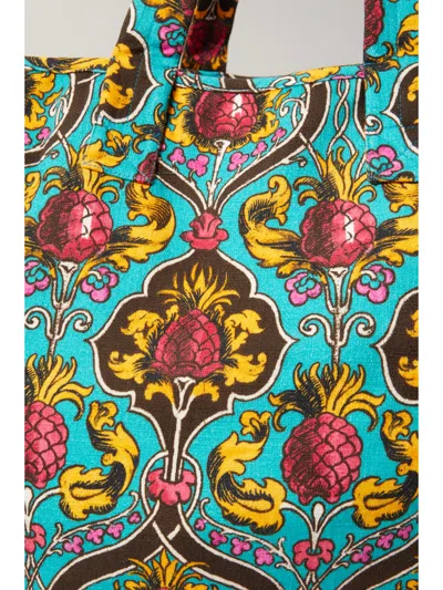 La Doublej Printed Handbag In Multi