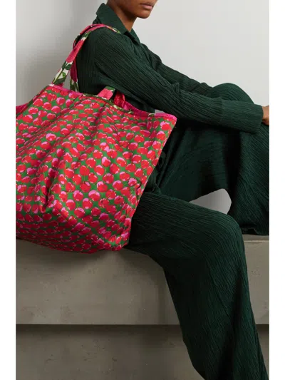 La Doublej Printed Handbag In Multi