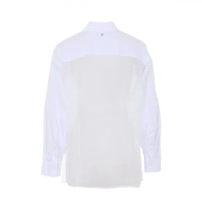 Dondup Patchwork Shirt In White