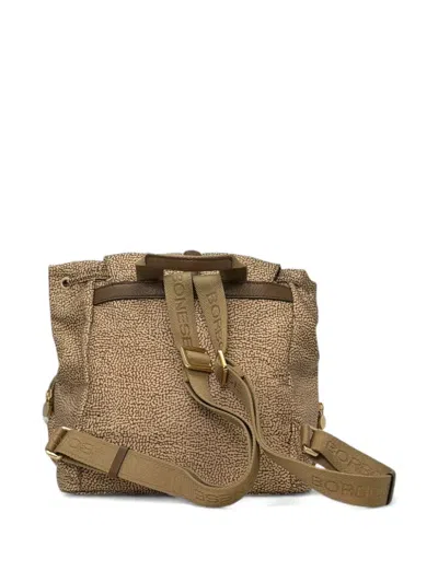 FLAP PRINTED BACKPACK