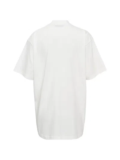 Pushbutton Graphic-print T-shirt In White