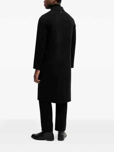 Mackage Beckett Buttoned Coat In Black