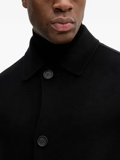 Mackage Beckett Buttoned Coat In Black