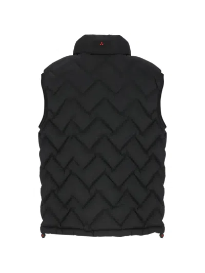 Peuterey Obam Zig Padded Vest In Black