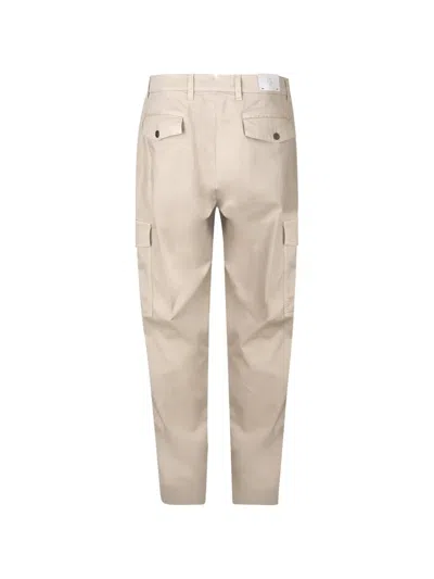 Eleventy Belt-loops Cargo Pants In Neutral