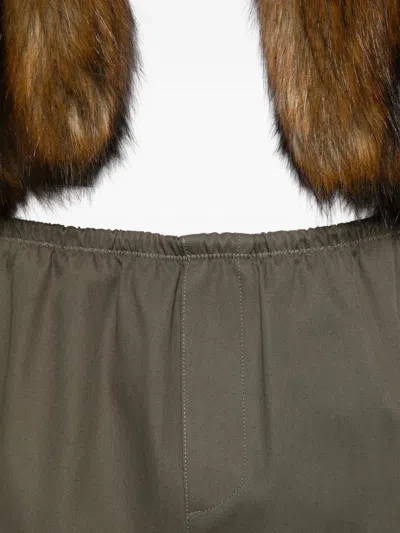 Alexander Wang Women Mid-rise Mini Logo Elastic Skirt In Multi