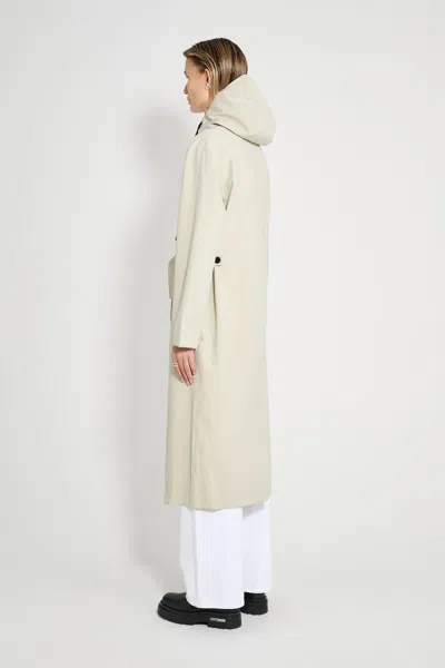 Stutterheim Chatham Matte Raincoat In Gray