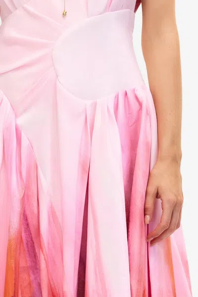 Acler Innoxhill V-neck Maxi Dress In Multi