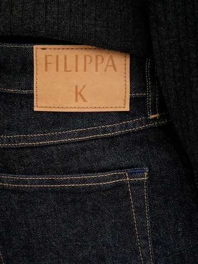 Filippa K Logo-patch Jeans In Multi