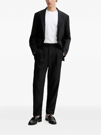 Filippa K Striped-pattern Blazer In Black