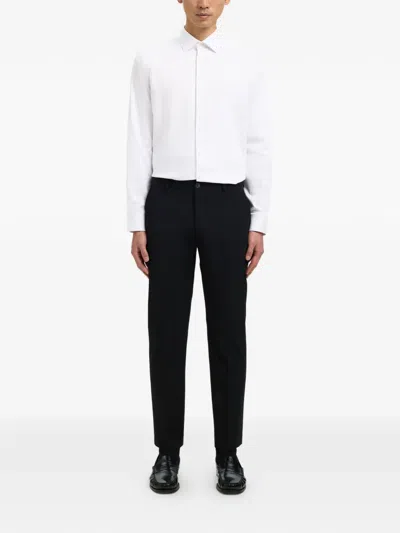 Selected Buttoned Shirt In White