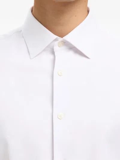 Selected Buttoned Shirt In White