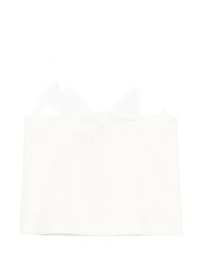 Brandon Maxwell Spaghetti-strap Top In Neutral