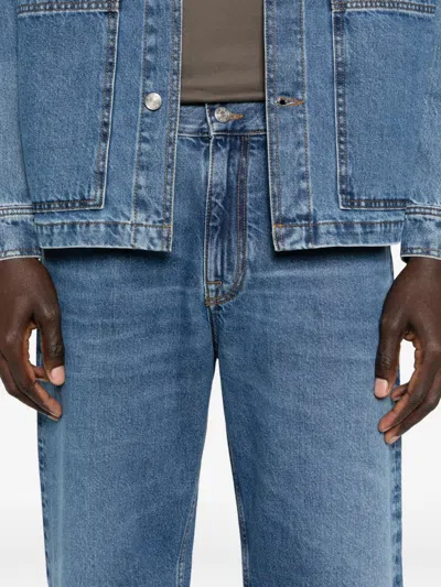 Nn07 Otis 1882 Belt-loop Jeans In Blue