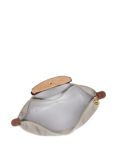 Longchamp M Le Pliage Front-flap Backpack In Neutral