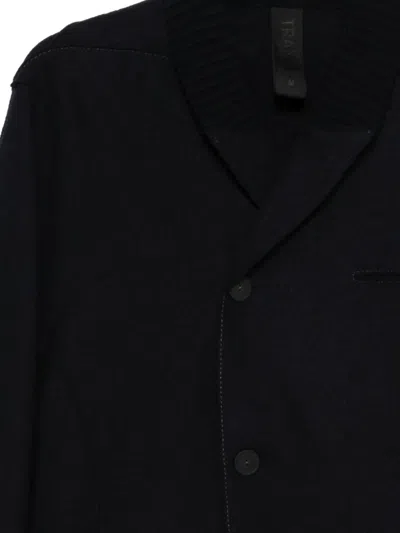 Transit Giubbino Button Jacket In Blue