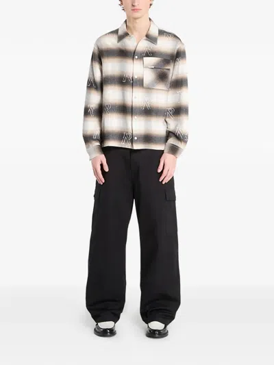 Carhartt Buttoned Cargo Pant In Brown
