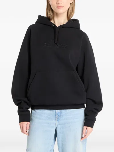 Dime Cursive Hooded Sweater In Multi