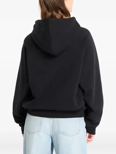 Dime Cursive Hooded Sweater In Multi