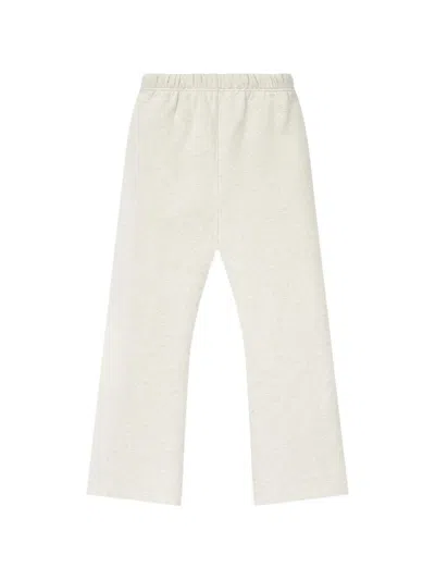 Essentials Flared Track Pants In White