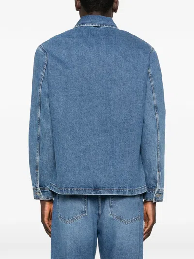 Nn07 Blaze Denim Jacket Medium Washed In Blue