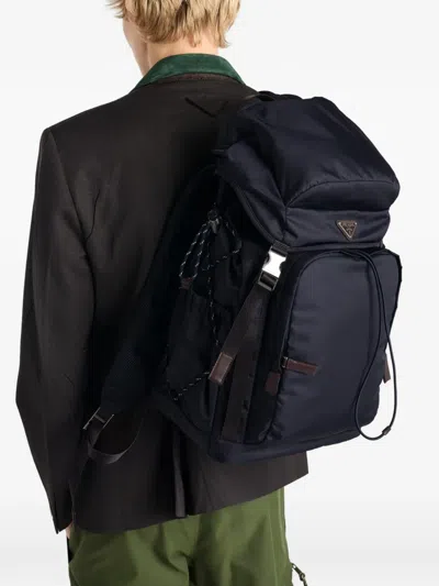 Prada Speedrock Re-nylon Backpack In Pink