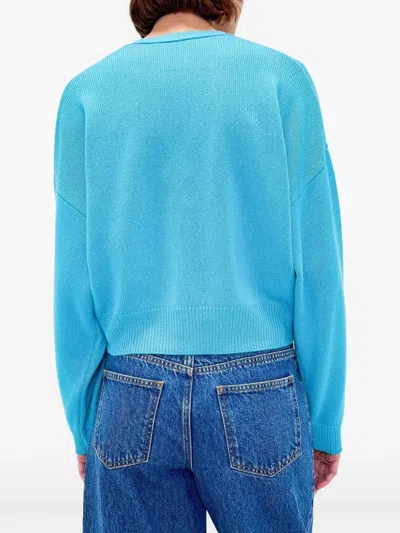 Odeeh V-neck Button Cardigan In Multi