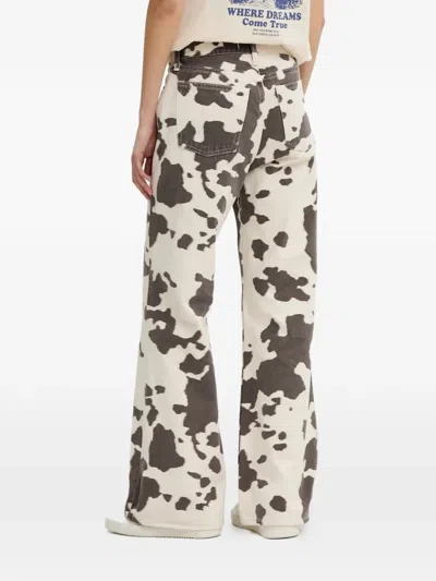 Abercrombie & Fitch High Rise 90s Relaxed Pony Print Jean In Multi