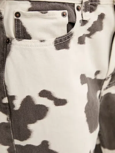 Abercrombie & Fitch High Rise 90s Relaxed Pony Print Jean In Multi