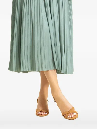 Jimmy Choo Elsy 70 Suede Slingback Open Toe Sandals In Brown