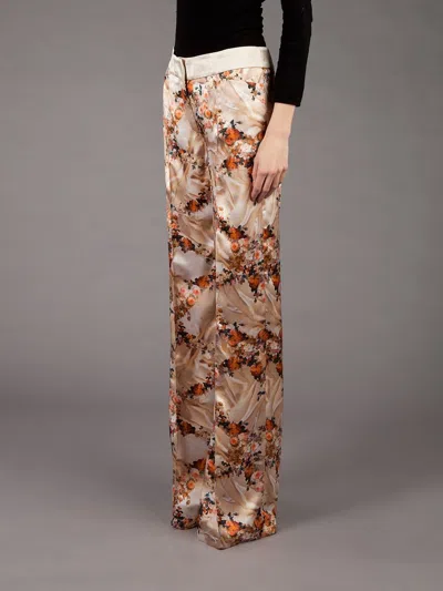 Giles Printed Trouser In Brown