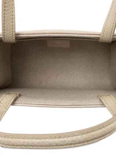 Pre-owned Givenchy Mini G Shopper Canvas Tote Bag In Neutral