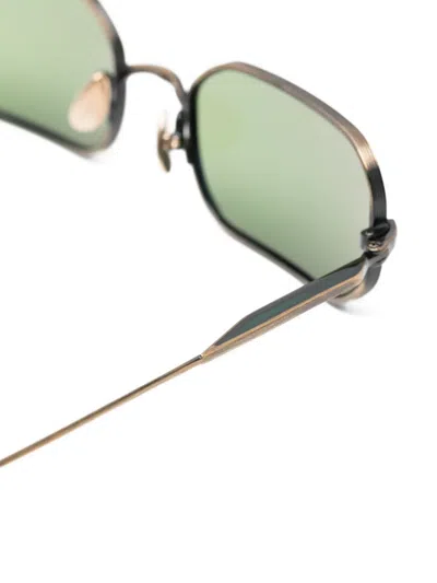 Matsuda Rectangle-frame Sunglasses In Green