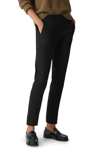 Theory Treeca Pull-on Pants In Black