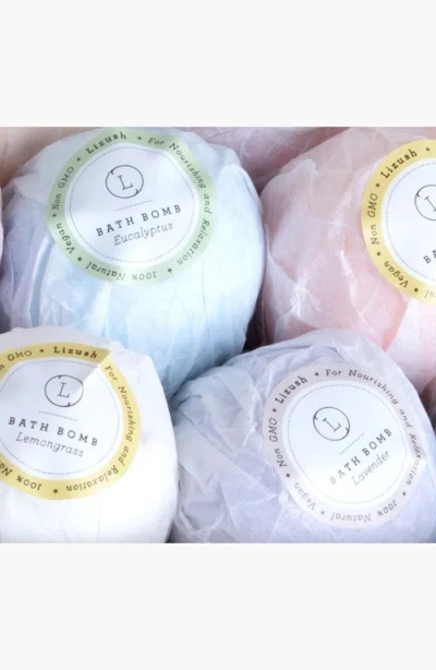 Lizush 12 Assorted Bath Bombs Gift Box In Multi