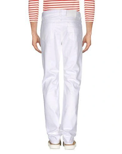 Shop Givenchy Denim Pants In White